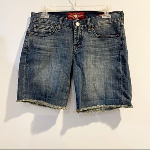 Lucky Brand cut off jean shorts size 0/25